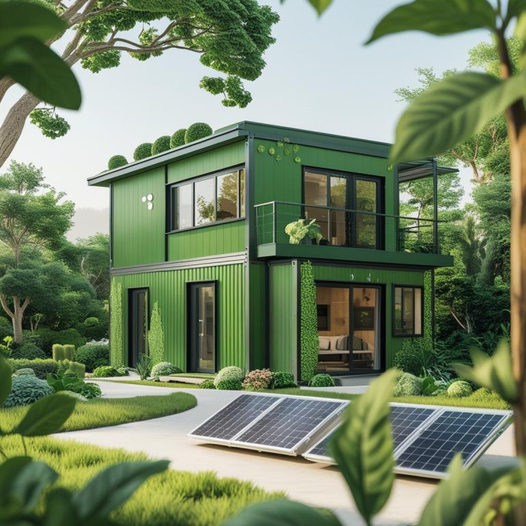 Çevreci Yapı: Hafif Çelik Prefabrik Evlerin Karbon Ayak İzi