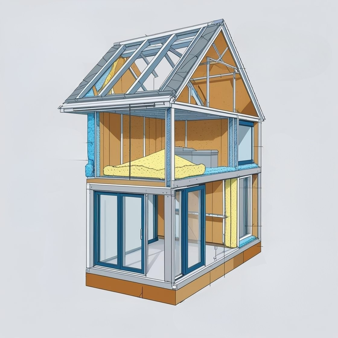 Hafif Çelik Evlerde Isı Yalıtımı ve Enerji Verimliliği