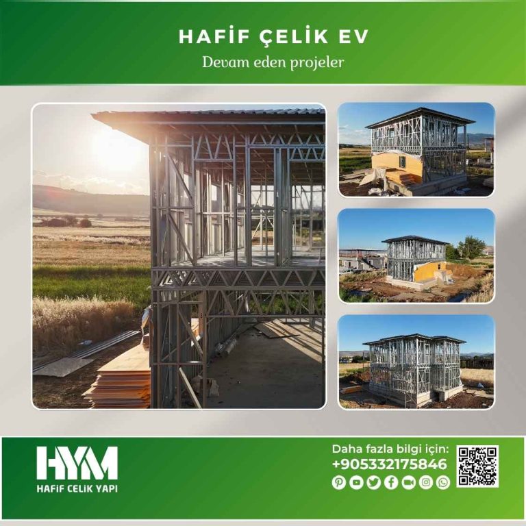 Hym Hafif Çelik ile İki Katlı Projemiz Devam Ediyor!